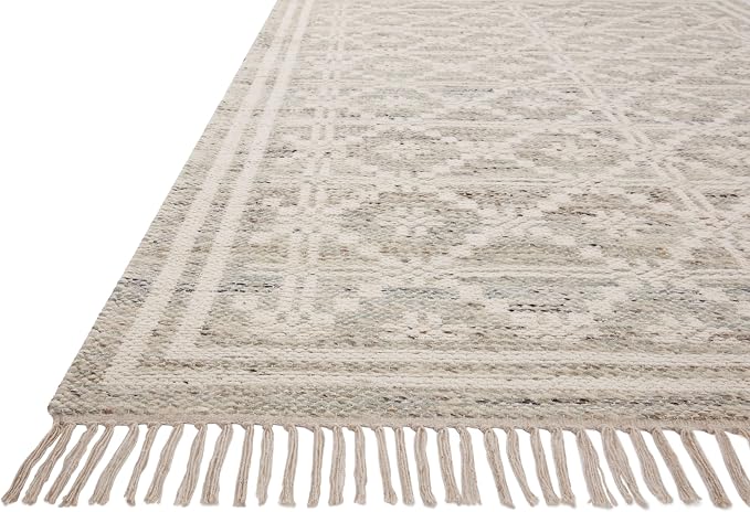 Loloi Angela Rose Rivers Collection RIV-02 Lagoon/Ivory 2'-3" x 3'-9" - Image 6