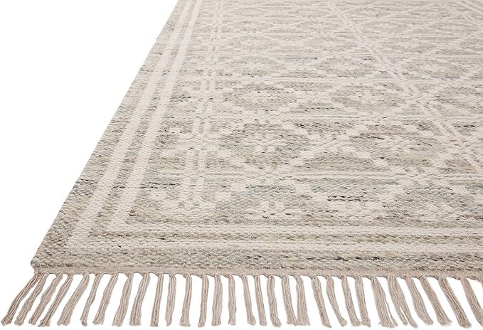 Loloi Angela Rose Rivers Collection RIV-02 Lagoon/Ivory 7'-9" x 9'-9" - Image 6