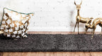 Unique Loom Solid Shag Collection Area Rug - Image 3
