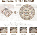 Washable Round Area Rug 4ft - Image 9