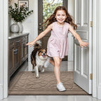 LUMI Door Mat Indoor Entrance 48"x72", Front Welcome Mat - Image 8
