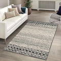 3x5 Rug for Living Room, Ultra Soft Non Slip Moroccan Washable Rug, Distressed by Nailttos