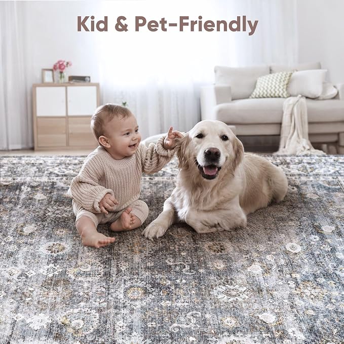 Runners for Hallways Kitchen Runner Rug Non Slip 2'x10' Long Washable Rugs - Image 4