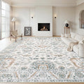 Area Rug 9x12 Living Room Rug, Machine Washable Vintage Distressed Boho Area by XLUEZ