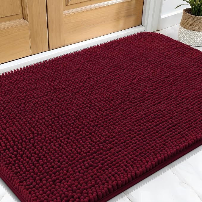 OLANLY Dog Door Mat for Muddy Paws 30x20, Absorbs Moisture and Dirt, Absorbent by OLANLY