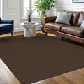 Braided Area Rug 5x7 Ft Washable Rugs by Ivissy