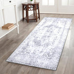 COMSLE Washable Door Mat, Front Door Mat Indoor Faux Wool Absorbent Small Rugs - Image 6