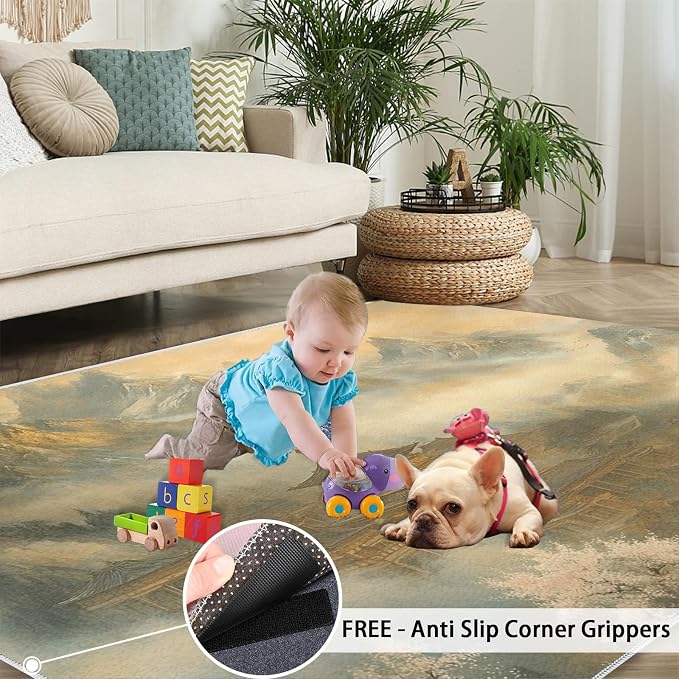 Misty Peaks Rugs for Bedroom - Image 5