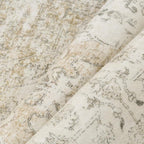 Entryway Area Rug 3x5 Washable Beige Vintage Distressed Carpet Oriental Soft - Image 8