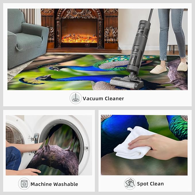 Peacock Rugs for Bedroom - Image 7