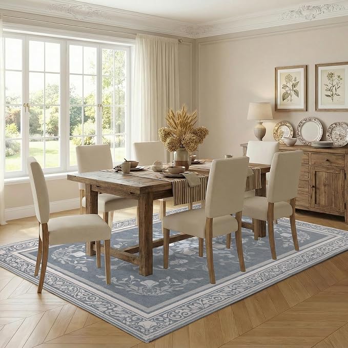 SOULFUL Medium Pile 8x10 Rugs for Living Room - Image 8
