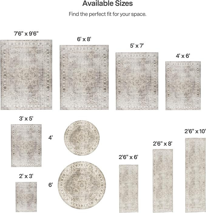 ReaLife Rugs Machine Washable Area Rug - Image 9