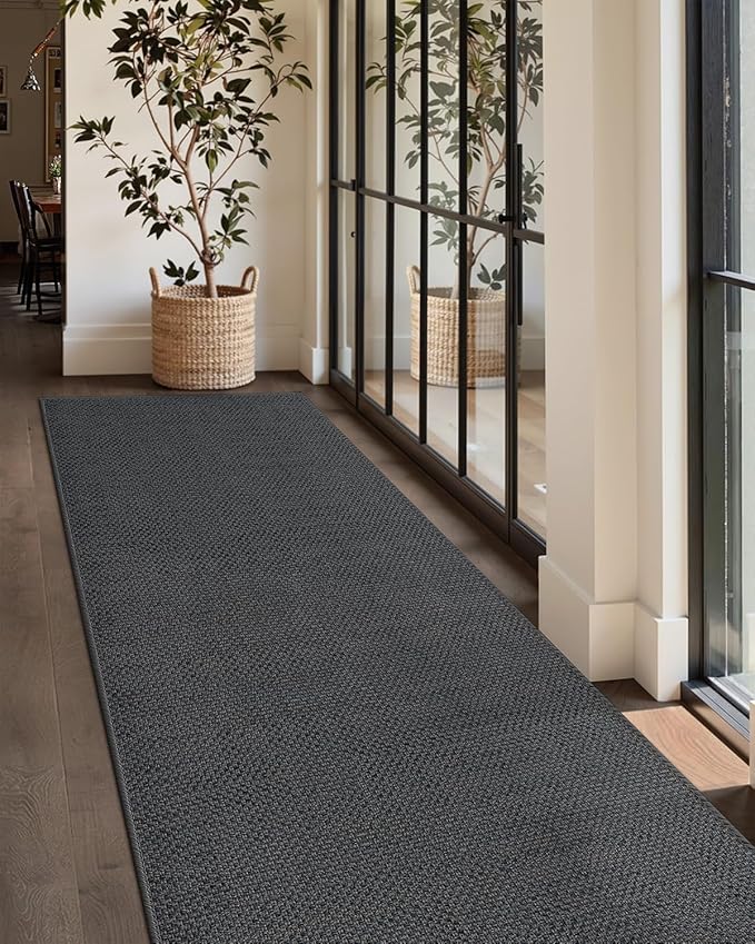 Color&Geometry Door Mat 2'4"x8' Runner Rug - Image 7