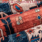 SERISSA 5x8 Area Rugs for Living Room, Large Washable Non-Slip Boho Rug - Image 6