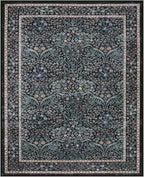 Lahome Floral Washable Rugs 8x10, Soft 8x10 Area Rugs - Image 7