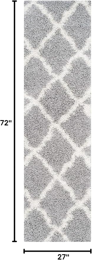 SAFAVIEH Dallas Shag Collection Runner Rug - Image 2