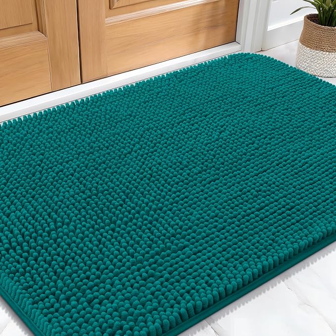 OLANLY Dog Door Mat for Muddy Paws 30x20, Absorbs Moisture and Dirt, Absorbent by OLANLY