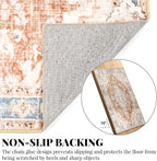 MUJOO Hallway Runner Rug 2'x8' Long Rug Runners Boho Machine Washable Non Slip - Image 4
