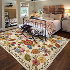 8x10 Machine Washable Area Rug for Living Room, Kids and Pets Friendly for - Image 8