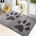 PURRUGS Dirt Trapping Door Mat 20" x 31.5", Non-Skid/Slip Machine Washable by PURRUGS