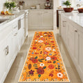 U'Artlines 2'x6' Fall Boho Runner Rug by UArtlines