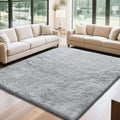Fluffy Rug Shaggy Area Rug, Small Bedside Rug, Soft Fluffy Shaggy Entryway by Yongyangjuxi