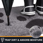 PURRUGS Dirt Trapping Door Mat 32" x 47", Non-Skid/Slip Machine Washable - Image 3