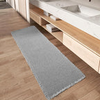Upgraded Waffle Runner Rug Super Absorbent Non Slip Bath Mats by AMOAMI