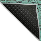 Addison Rugs Chantille ACN591 Teal 3' x 5' Indoor Outdoor Area Rug, Easy Clean - Image 4