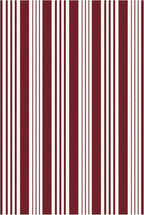 KOZYFLY Striped Outdoor Rug 4x6 Ft Red and White Christmas Front Door Rug Woven - Image 9