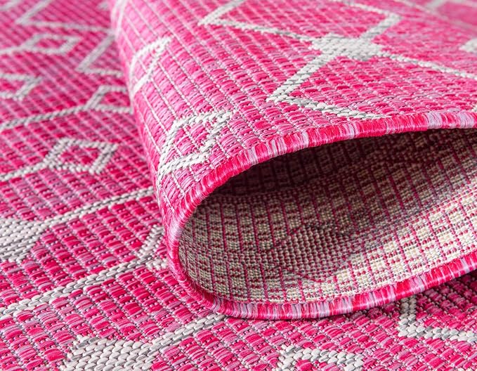 Unique Loom Outdoor Trellis Collection Area Rug - Image 6
