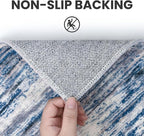 2.6x8 Modern Abstract Runner Rug - Image 6