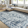 Easy-Going Area Rug 6x9 Washable Boho Rugs by Easy-Going