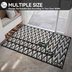 Indoor Door Mat 17x30, Dirt Resistant & Absorbent Doormat - Image 2