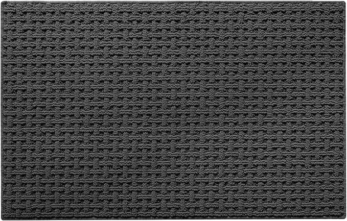 LUMI Washable Door Mat Indoor Entrance 24x36, Dirt Trapper Front Door Mats - Image 9
