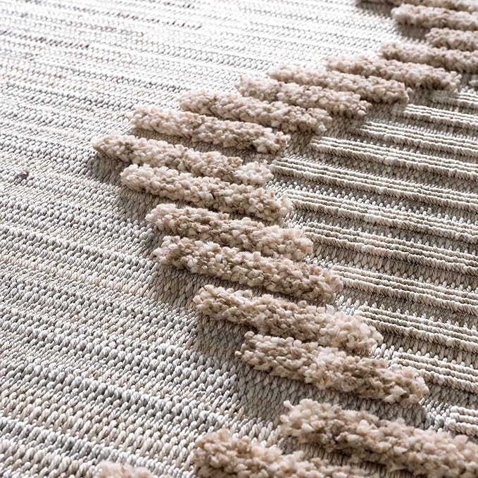 Hauteloom Maulawin Farmhouse Living Room Bedroom Southwestern Tribal Area Rug - Image 6