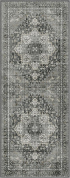 GENIMO 2x10 Runner Rugs for Hallway, Machine Washable Non Slip Vintage Rugs - Image 7