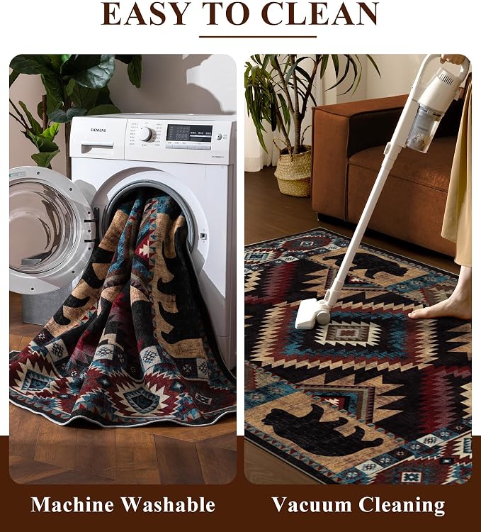 Hallway Runner Rug 2x8 Indoor Door Mat - Image 7