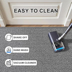 Ultra Thin Door Mat Indoor Entrance 24"x47", Low-Profile Indoor Door Mat - Image 7