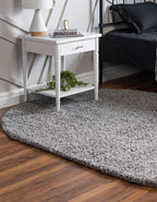 Unique Loom Solid Shag Collection Area Rug - Image 4