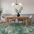 GENIMO Abstract Area Rug 5x7, Washable Modern Rug Non Slip, Low Pile - Image 9