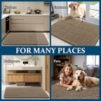 OLANLY Dog Door Mat for Muddy Paws 70x24, Absorbs Moisture and Dirt, Absorbent - Image 8