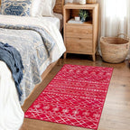 KUTA Christmas Rugs for Entryway, 2x3 Entrance Small Area Rug Red Non-Slip - Image 3