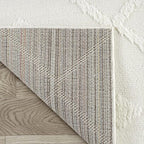 Antep Rugs Palafito 6x9 Geometric Shag Diamond High-Low Pile Textured Indoor - Image 5