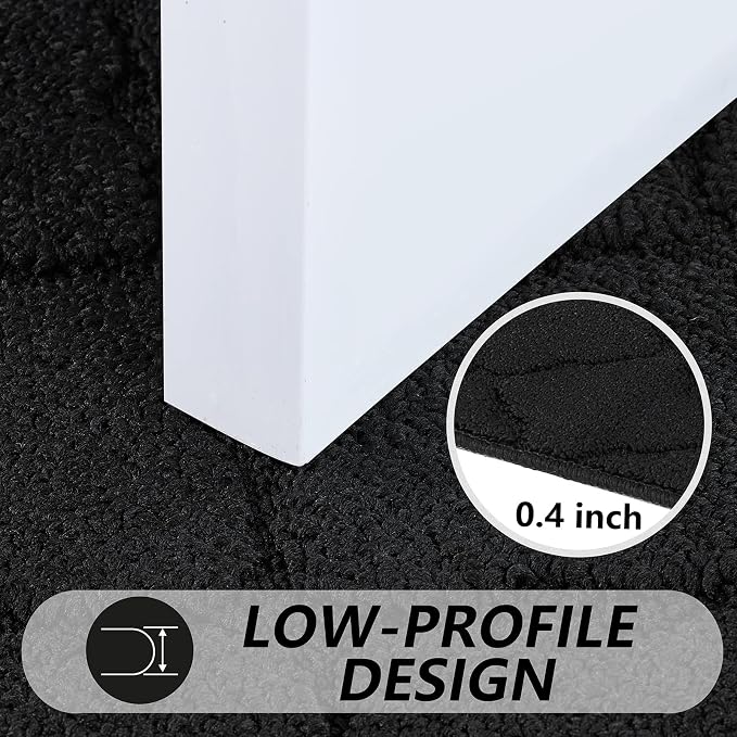Timo Indoor Doormat, Absorbent Rubber Backed Non Slip Door Mat, Machine Washable - Image 5