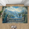 Peacock Rug Large by STRELEC