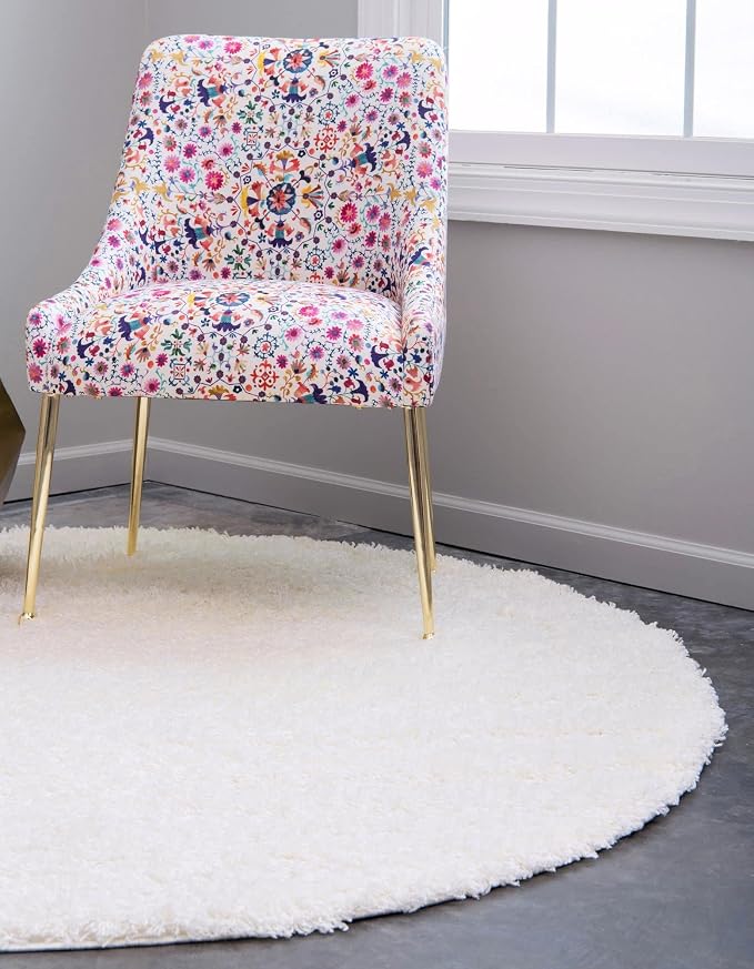 Unique Loom Solid Shag Collection Area Rug - Image 4