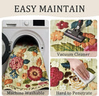 2x3 Machine Washable Area Rug for Entryway, Kids and Pets Friendly for Bedroom - Image 5