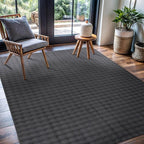 CAMILSON Modern Dark Gray Non Slip Rug 8x10 Ultra Soft High Pile Area Rugs Non - Image 8