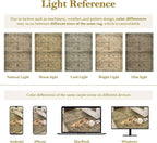 Moynesa Vintage Brown Washable 5x7 Area Rugs - Image 9